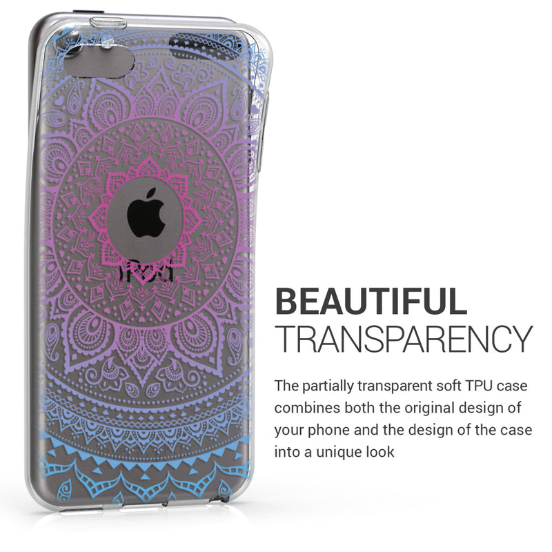 kwmobile Case Compatible with Apple iPod Touch 6G / 7G (6th and 7th Generation) Silicone Back Cover Protective Case