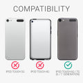 kwmobile Case Compatible with Apple iPod Touch 6G / 7G (6th and 7th Generation) Silicone Back Cover Protective Case