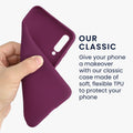 kwmobile Cell Phone Case for Samsung Galaxy A70 Protective Cover