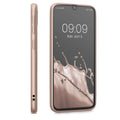 kwmobile Phone Case for Samsung Galaxy A40 - Metallic Shimmering Silicone Case - Protective Cover