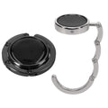 kwmobile Bag Holder for Table - 2x Handbag Holder for Table - Foldable Bag Hook - Bag Hanger - Bag Holder Hook - Table Hook Set