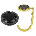 kwmobile Bag Holder for Table - 2x Handbag Holder for Table - Foldable Bag Hook - Bag Hanger - Bag Holder Hook - Table Hook Set