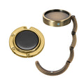 kwmobile Bag Holder for Table - 2x Handbag Holder for Table - Foldable Bag Hook - Bag Hanger - Bag Holder Hook - Table Hook Set