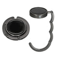 kwmobile Bag Holder for Table - 2x Handbag Holder for Table - Foldable Bag Hook - Bag Hanger - Bag Holder Hook - Table Hook Set