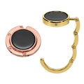 kwmobile Bag Holder for Table - 2x Handbag Holder for Table - Foldable Bag Hook - Bag Hanger - Bag Holder Hook - Table Hook Set