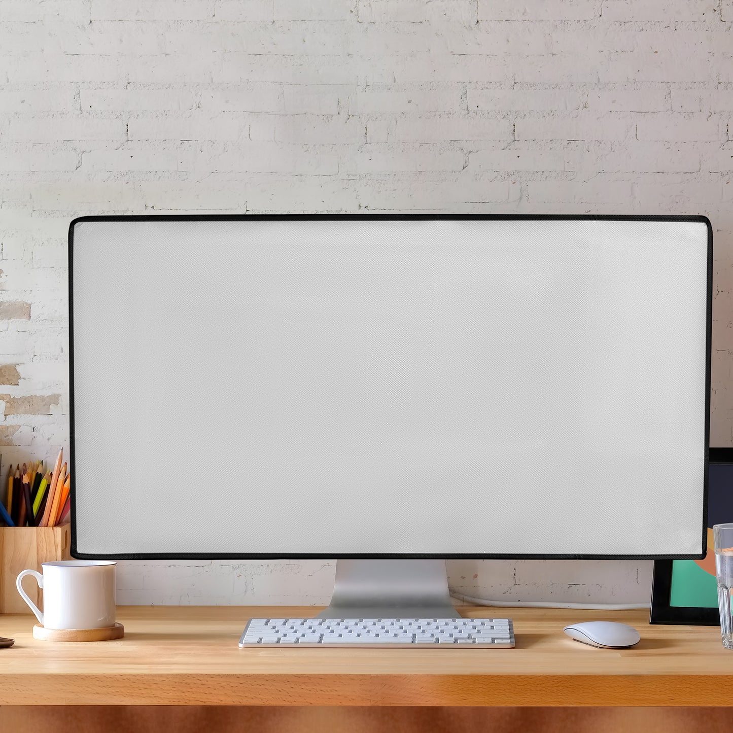 kwmobile Protective Cover compatible with 34-35" Monitor - PC Screen Cover - Computer Cover Case