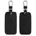 kwmobile Car Key Cover compatible with Renault 4-Button Smart Key (Keyless Go Only) Faux Leather Protective Case Cover