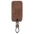kwmobile Car Key Cover compatible with Renault 4-Button Smart Key (Keyless Go Only) Faux Leather Protective Case Cover