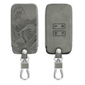 kwmobile Car Key Shell compatible with Renault 4-Button Smart Key (Keyless Go only) Protective Cover