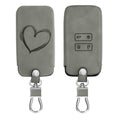 kwmobile Car Key Shell compatible with Renault 4-Button Smart Key (Keyless Go only) Protective Cover