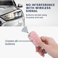 kwmobile Car Key Cover Compatible with VW Golf 7 MK7 3-Button Car Key Fob Faux Leather Protector Key Cover
