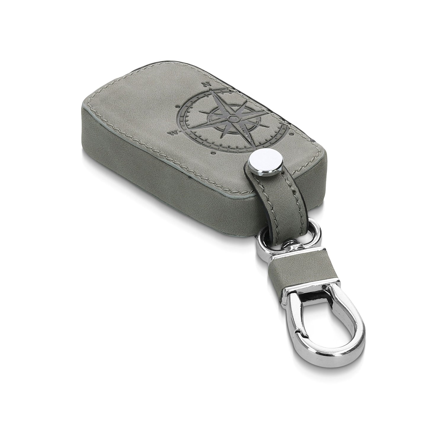 kwmobile Car Key Fob Cover Compatible with VW Golf 7 MK7 3-Button Car Key Artificial Leather Protective Cover Key Case