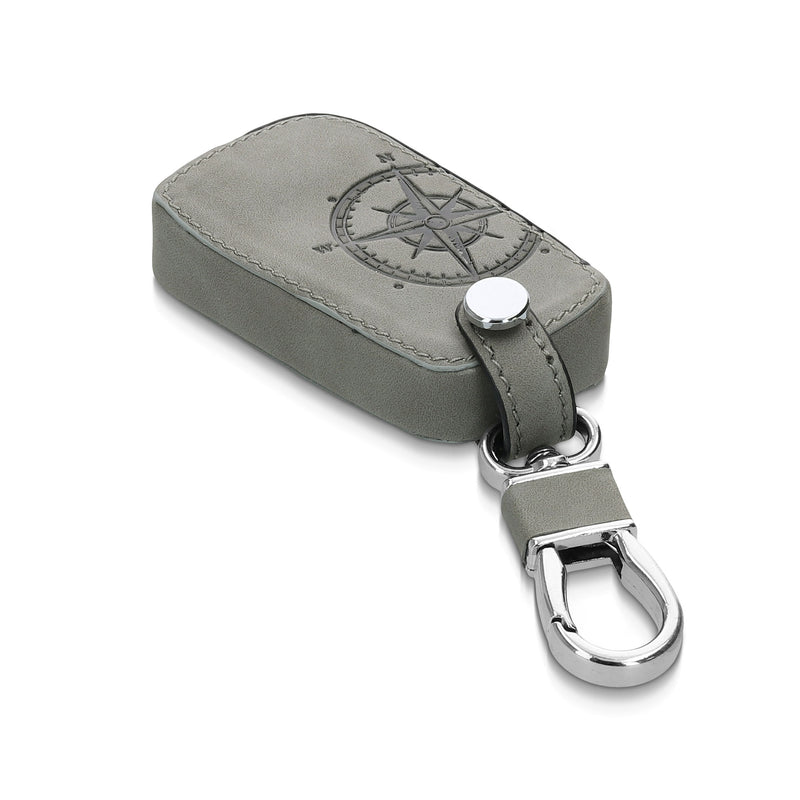kwmobile Car Key Fob Cover Compatible with VW Golf 7 MK7 3-Button Car Key Artificial Leather Protective Cover Key Case
