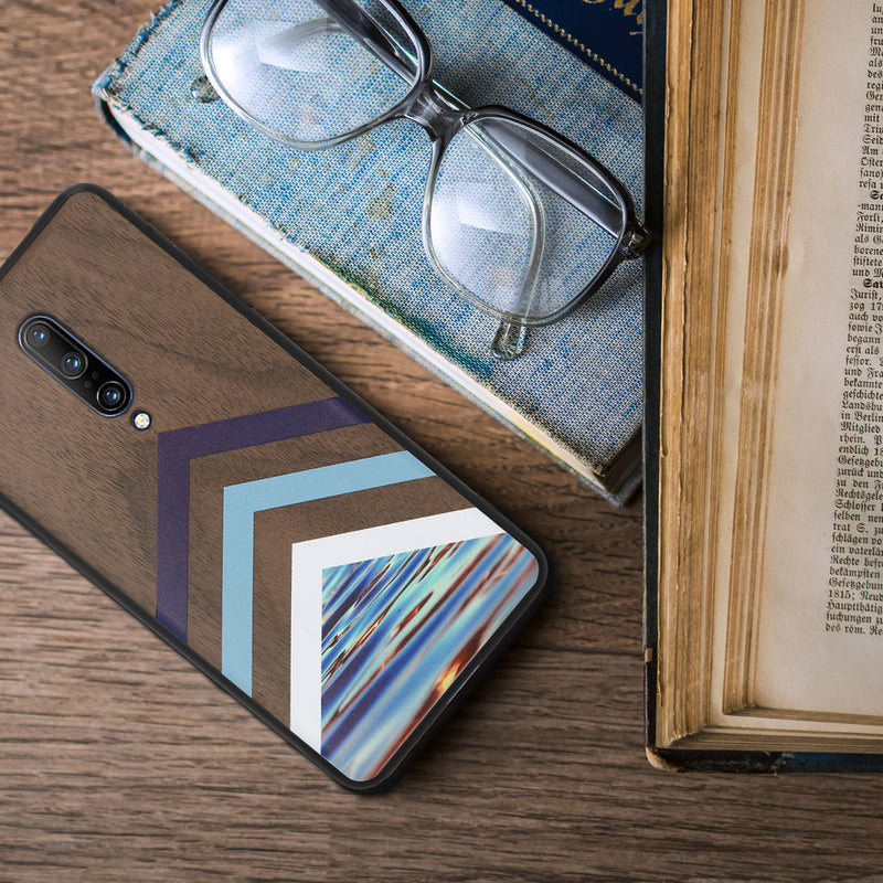 kwmobile Case Compatible with OnePlus 7 Pro - Cell Phone Cover - TPU Phone Case Compass Vintage