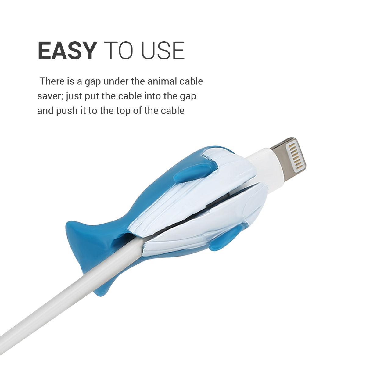 Cable Protectors Animals compatible with Apple Lightning Cable
