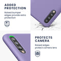 kwmobile Samsung Galaxy A50 Case - Silicone Cover - Wireless Charging - Protective Case Cover