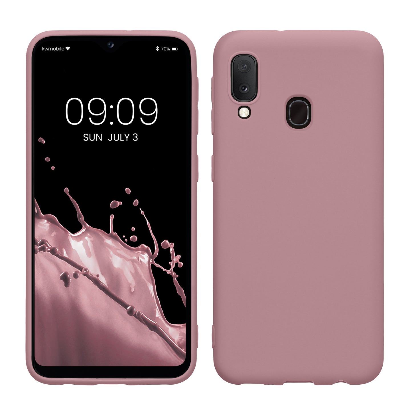 kwmobile Phone Case for Samsung Galaxy A20e Protective Cover
