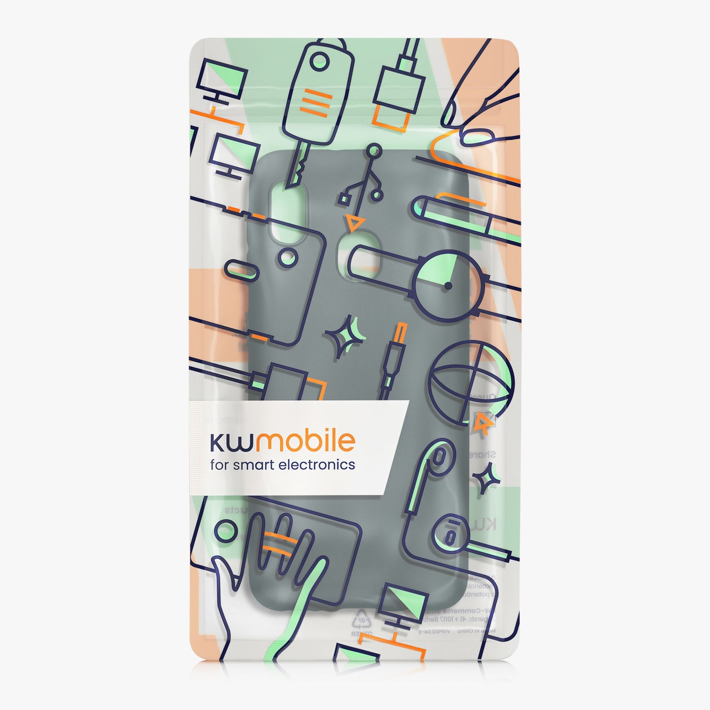 kwmobile Phone Case for Samsung Galaxy A20e Silicone Case Protective Cover