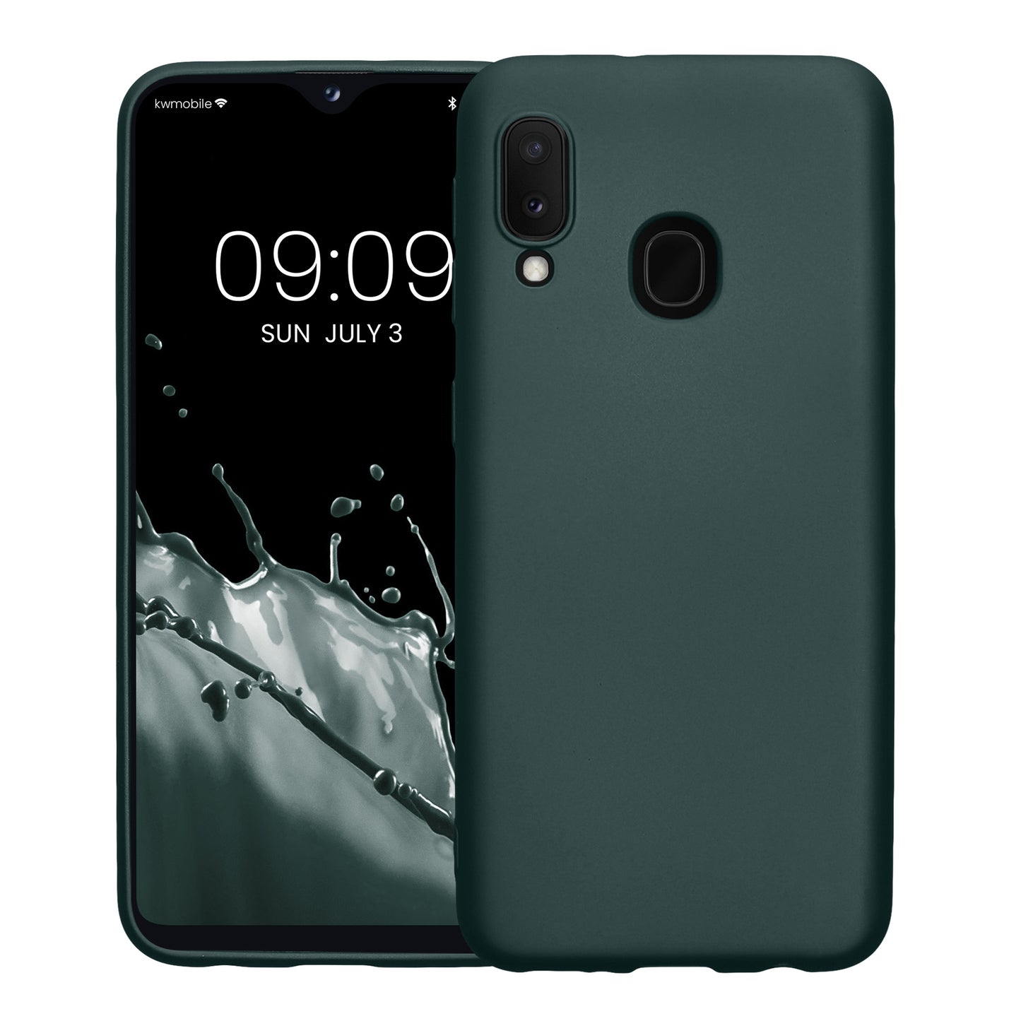 kwmobile Phone Case for Samsung Galaxy A20e Silicone Case Protective Cover