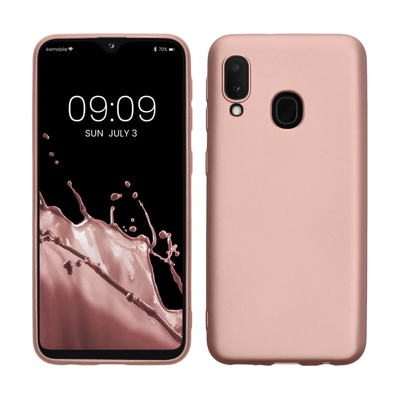 kwmobile Phone Case for Samsung Galaxy A20e Silicone Case Protective Cover