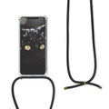 kwmobile Necklace Case compatible with Huawei Mate 20 Pro - Silicone Cover with Lanyard Strap Case