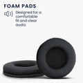 kwmobile Ear Pads for Skullcandy Hesh 2.0 - Replacement Ear Pads - Headphone Spare Parts - Headphone Replacement Cushions for Over-Ear Headphones
