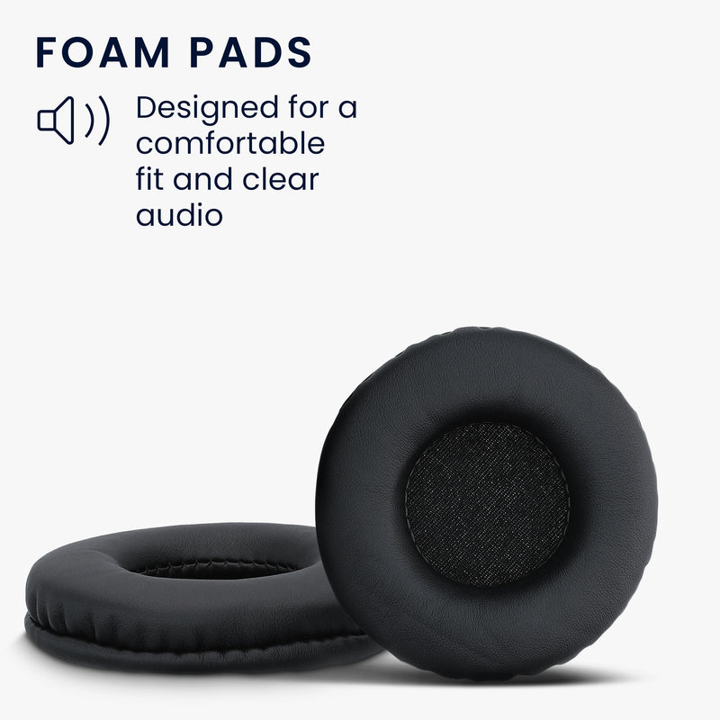 kwmobile Ear Pads for Skullcandy Hesh 2.0 - Replacement Ear Pads - Headphone Spare Parts - Headphone Replacement Cushions for Over-Ear Headphones