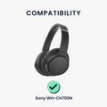 kwmobile Ear Pads for Sony WH-CH700N Headphones Replacement Parts Over Ear Headphones