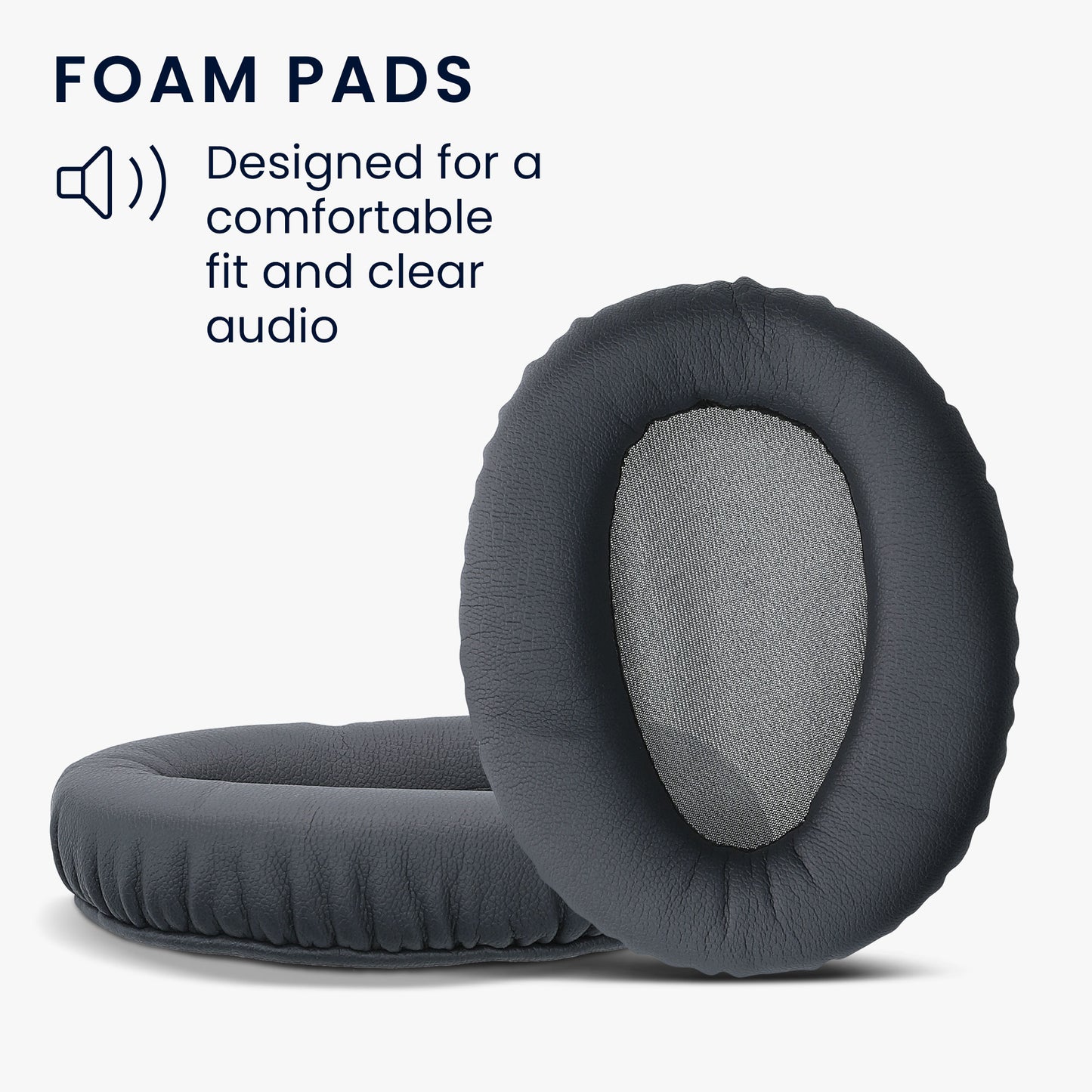 kwmobile Ear Pads for Sony WH-CH700N Headphones Replacement Parts Over Ear Headphones