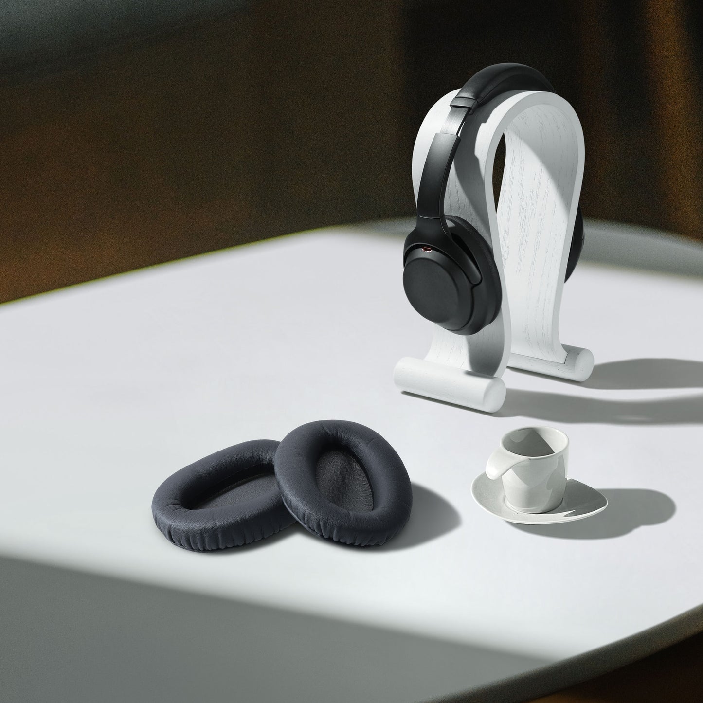 kwmobile Ear Pads for Sony WH-CH700N Headphones Replacement Parts Over Ear Headphones