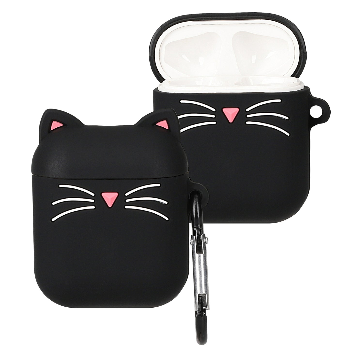 Silicone Case for Apple AirPods 1 & 2 Cat