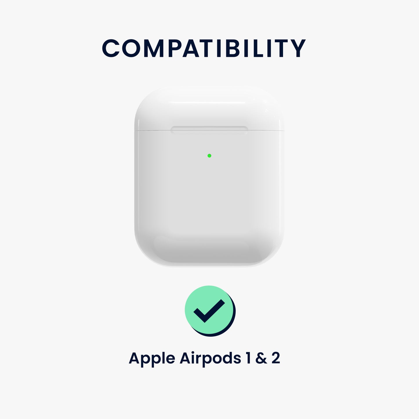 Silicone Case for Apple AirPods 1 & 2 Cat