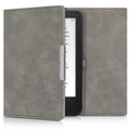 kwmobile Protective Case for Tolino Vision 1 / 2 / 3 / 4 HD Cover - eReader Case Made of Faux Leather with Auto Sleep Function - Compass Vintage