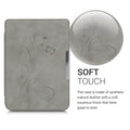 kwmobile Case for Amazon Kindle Paperwhite (10th Gen - 2018) Cover - eReader Faux Leather Case with Auto Sleep Function - Dandelion Love