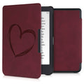 kwmobile Protective Case for Tolino Shine 3 - eReader Cover Made of Faux Leather with Auto Sleep Function