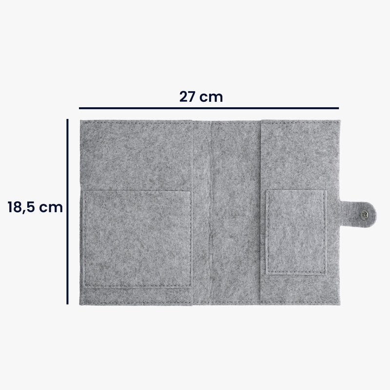 kwmobile Maternity Pass Holder - Cover for German Maternity Pass with Extra Compartments - Cover