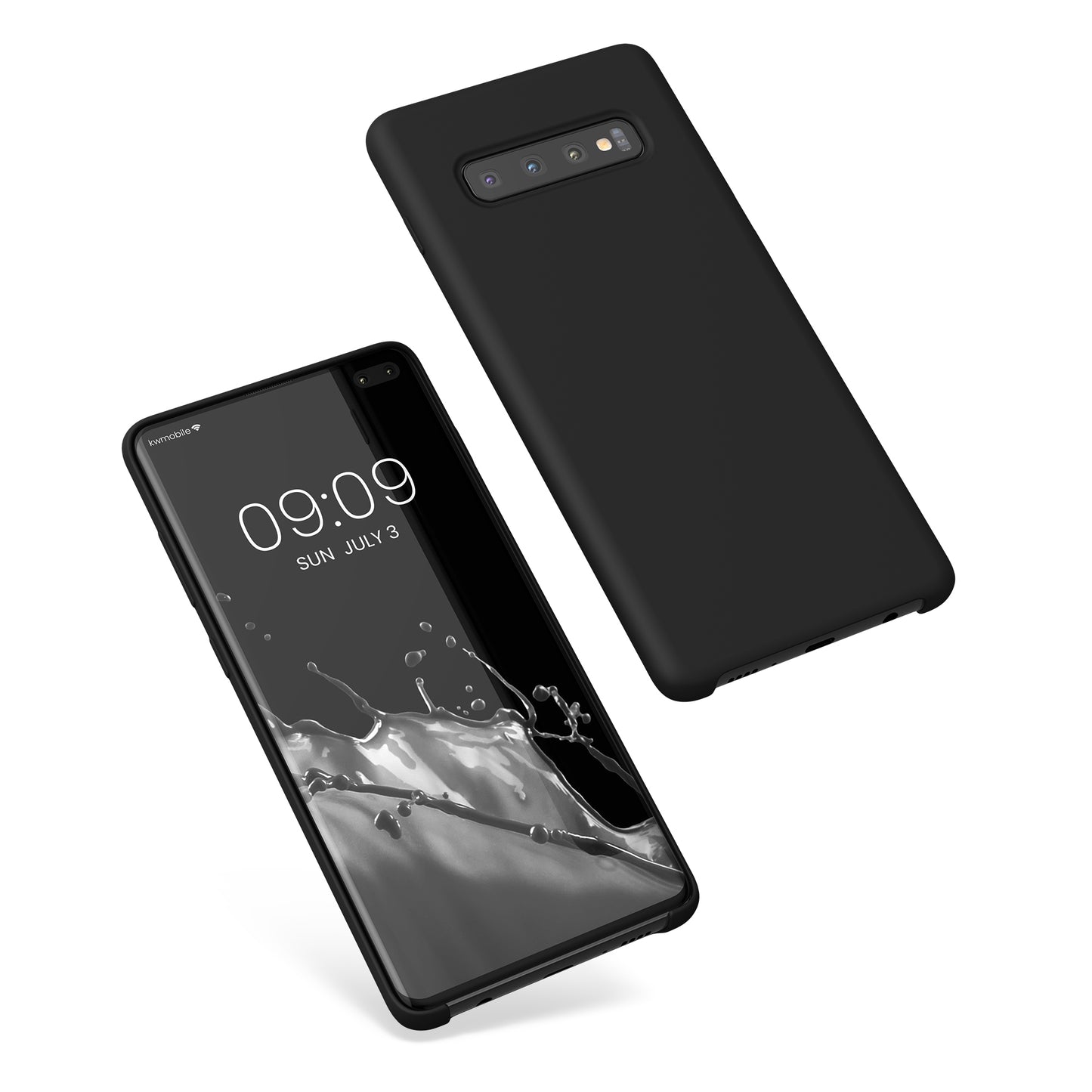kwmobile Phone Case for Samsung Galaxy S10 Plus / S10+ - Silicone Cover - Wireless Charging - Protective Case