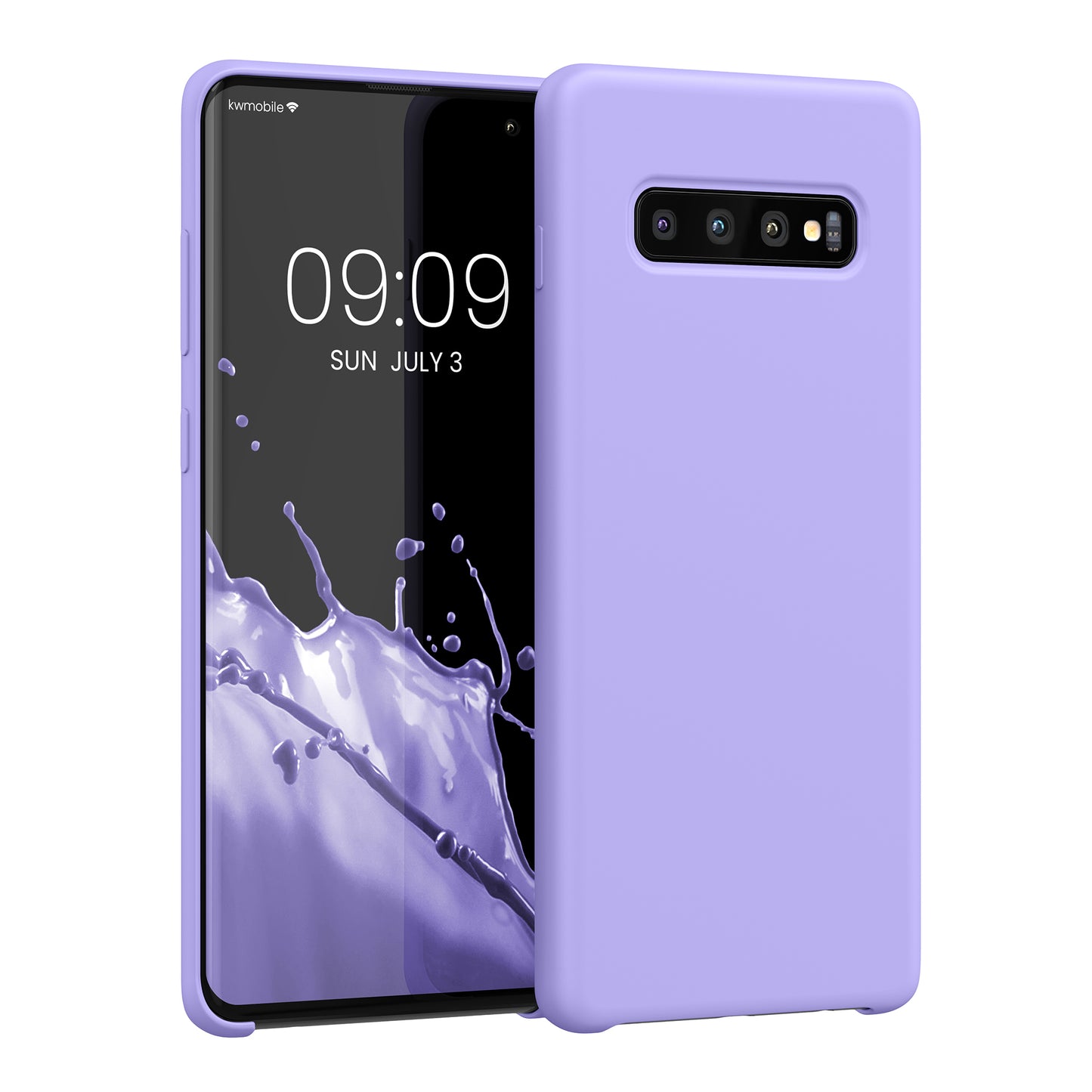 kwmobile Phone Case for Samsung Galaxy S10 Plus / S10+ - Silicone Cover - Wireless Charging - Protective Case