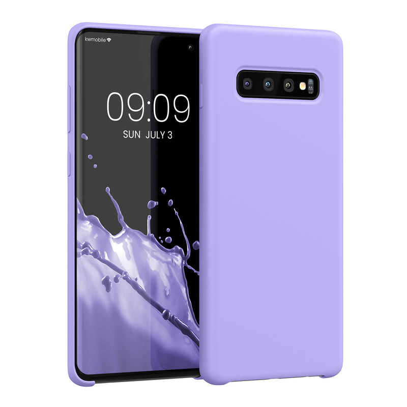 kwmobile Phone Case for Samsung Galaxy S10 Plus / S10+ - Silicone Cover - Wireless Charging - Protective Case