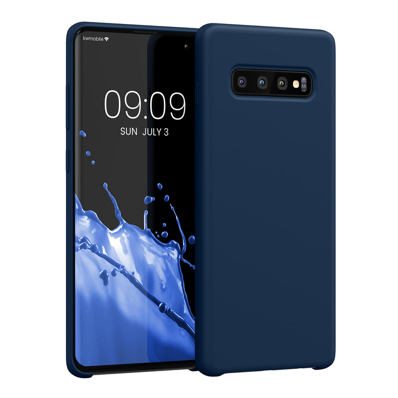 kwmobile Phone Case for Samsung Galaxy S10 Plus / S10+ - Silicone Cover - Wireless Charging - Protective Case