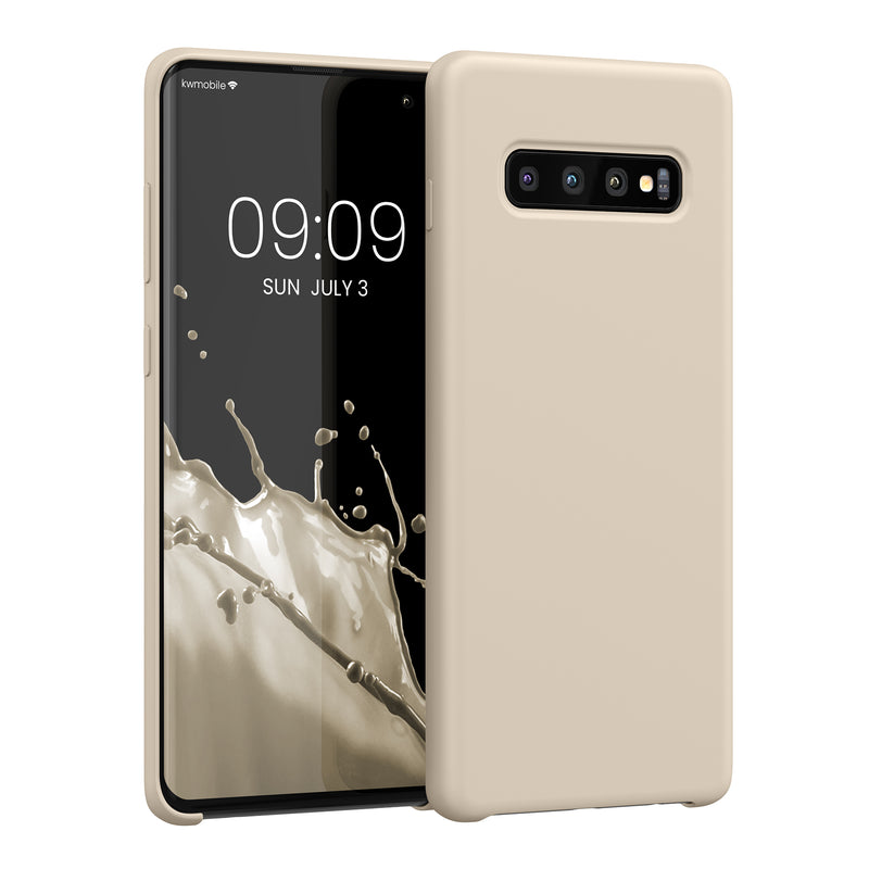 kwmobile Phone Case for Samsung Galaxy S10 Plus / S10+ - Silicone Cover - Wireless Charging - Protective Case
