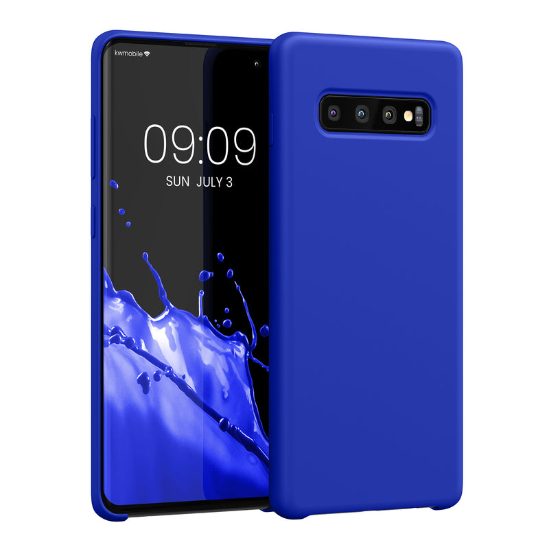 kwmobile Phone Case for Samsung Galaxy S10 Plus / S10+ - Silicone Cover - Wireless Charging - Protective Case
