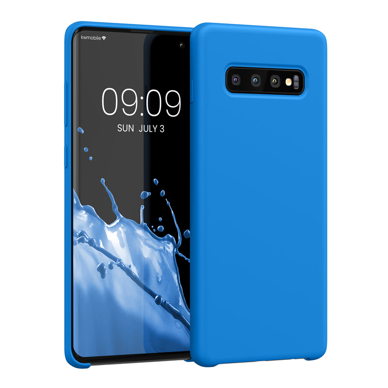 kwmobile Phone Case for Samsung Galaxy S10 Plus / S10+ - Silicone Cover - Wireless Charging - Protective Case