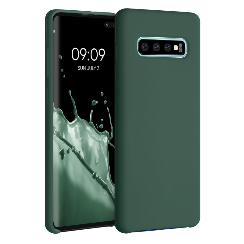 kwmobile Phone Case for Samsung Galaxy S10 Plus / S10+ - Silicone Cover - Wireless Charging - Protective Case