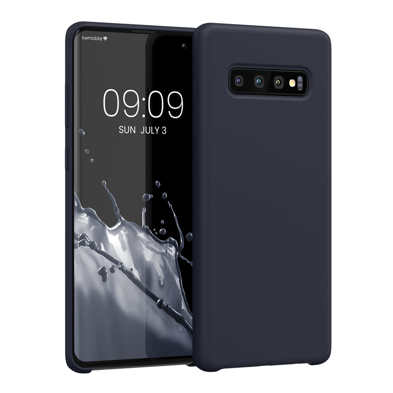 kwmobile Phone Case for Samsung Galaxy S10 Plus / S10+ - Silicone Cover - Wireless Charging - Protective Case