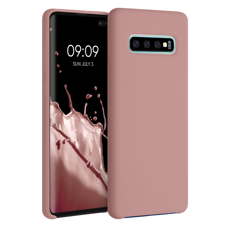 kwmobile Phone Case for Samsung Galaxy S10 Plus / S10+ - Silicone Cover - Wireless Charging - Protective Case
