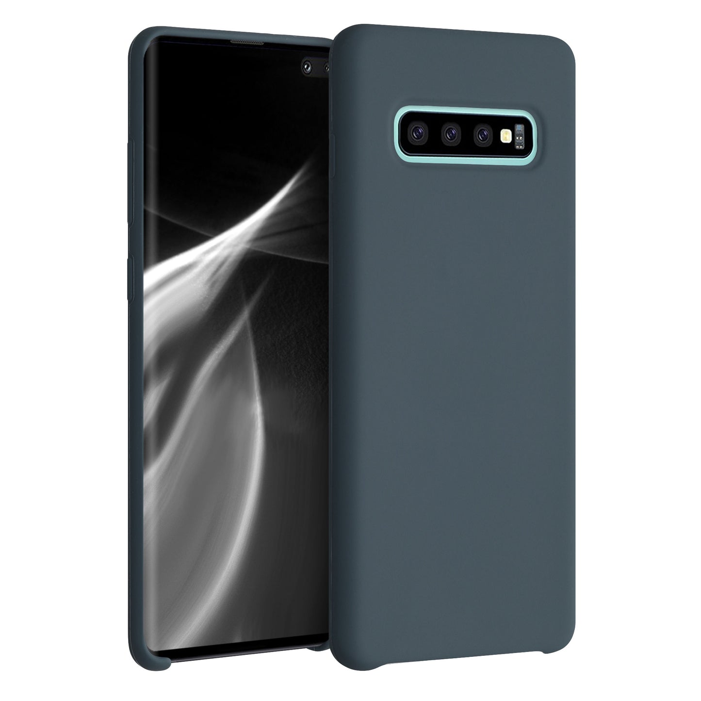 kwmobile Phone Case for Samsung Galaxy S10 Plus / S10+ - Silicone Cover - Wireless Charging - Protective Case