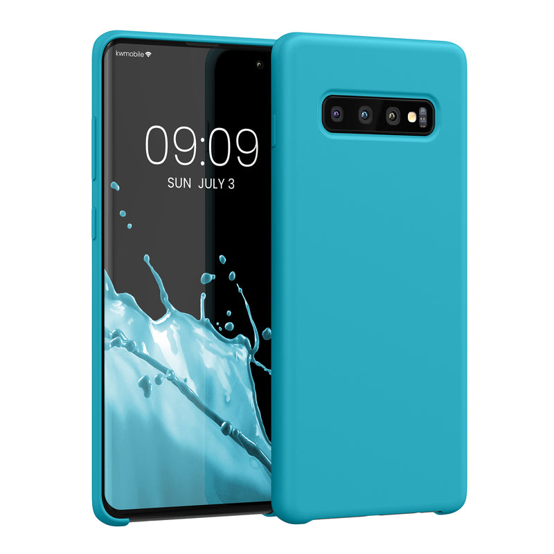 kwmobile Phone Case for Samsung Galaxy S10 Plus / S10+ - Silicone Cover - Wireless Charging - Protective Case
