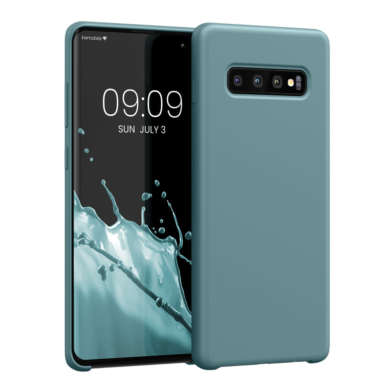 kwmobile Phone Case for Samsung Galaxy S10 Plus / S10+ - Silicone Cover - Wireless Charging - Protective Case