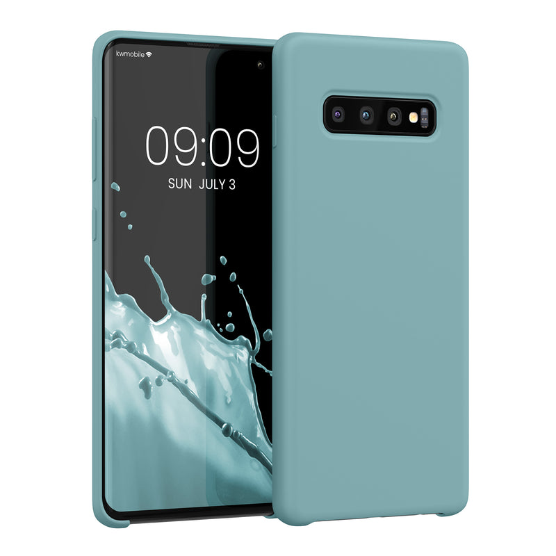 kwmobile Phone Case for Samsung Galaxy S10 Plus / S10+ - Silicone Cover - Wireless Charging - Protective Case